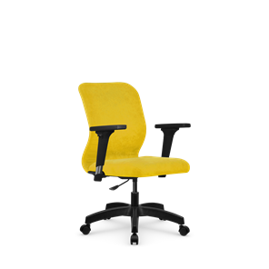 Кресло офисное SU-Mr-4/подл.200/осн.005 желтый в Тамбове
