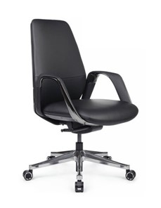Кресло офисное Napoli-M (YZPN-YR021), черная кожа в Тамбове
