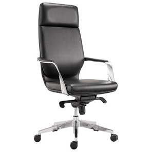 Кресло офисное BRABIX PREMIUM "Resonance EX-755", мультиблок, алюминий, экокожа, черное, 532487 в Тамбове