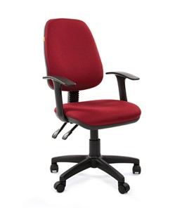Офисное кресло CHAIRMAN 661 Ткань стандарт 15-11 красная в Тамбове