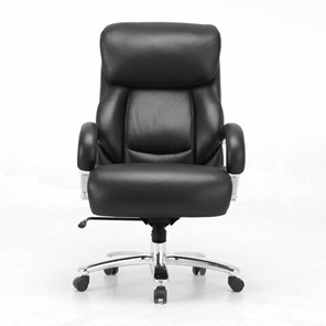 Компьютерное кресло Brabix Premium Pride HD-100 (натуральная кожа, черное) в Тамбове
