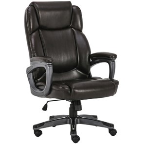 Офисное кресло Brabix Premium Favorite EX-577 (пружинный блок, рециклир. кожа, коричневое) 531936 в Тамбове