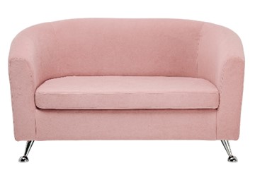 Прямой диван Брамс 2Д розовый в Тамбове