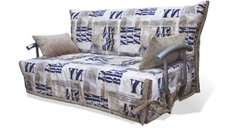 Прямой диван Аккордеон с боковинами, спальное место 1400 в Тамбове