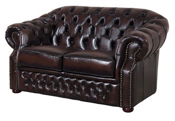 Прямой диван В-128 (2-х местный) brown в Тамбове