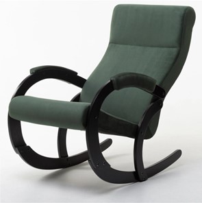 Кресло-качалка Корсика, ткань Amigo Green 34-Т-AG в Тамбове