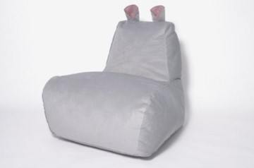 Кресло-мешок Бегемот серый в Тамбове