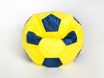 Кресло-мешок Мяч малый, желто-синий в Тамбове