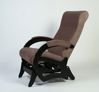 Кресло-качалка Амелия, ткань кофе с молоком 35-Т-КМ в Тамбове