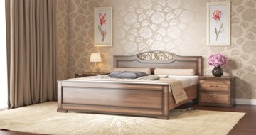 Полуторная кровать СВ-Стиль Жасмин 140*200 с основанием в Тамбове