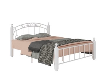 Двуспальная кровать Гарда 5, 160х200, белая в Тамбове