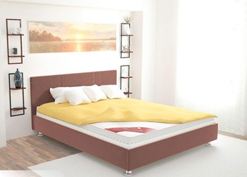 Спальная кровать Вена 140х200 (с основанием) в Тамбове