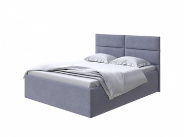 Двуспальная кровать Clever 180х200 без кроватного основания (Велюр Casa Благородный серый) в Тамбове