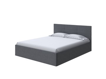 Кровать 2-спальная Vector Plus 160х200, Рогожка (Savana Grey (серый)) в Тамбове