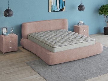Двуспальная кровать Zephyr 180х200, (Велсофт Винтажный розовый) в Тамбове