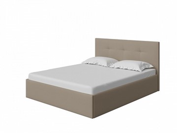 Двуспальная кровать Uno 160х200 Рогожка (Тетра Ореховый) в Тамбове