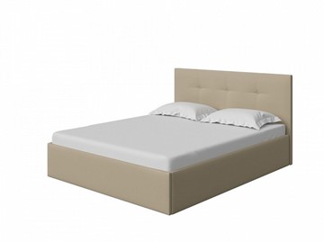 Двуспальная кровать Uno 180х200 Рогожка (Тетра Имбирь) в Тамбове