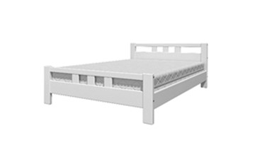 Односпальная кровать Вероника-2 (Белый Античный) 90х200 в Тамбове