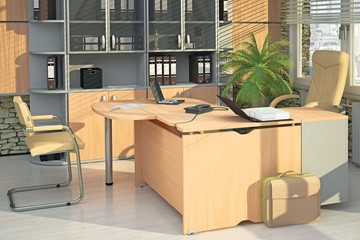 Комплект офисной мебели Милан для руководителя отдела в Тамбове