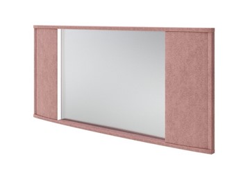 Зеркало настенное Vittoria с подсветкой, Рогожка (Levis 62 Розовый) в Тамбове