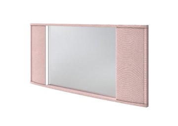 Настенное зеркало Vittoria с подсветкой, Велюр (Ultra Розовый мусс) в Тамбове