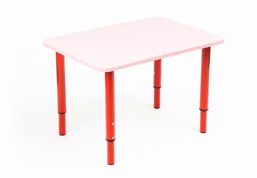 Растущий стол Кузя (Розовый,Красный) в Тамбове