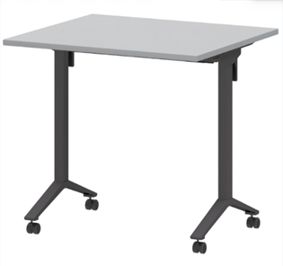 Письменный стол Моби МБ22-80.70 (Серый/Антрацит) в Тамбове