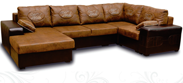 П-образный диван Плаза 405х210 в Тамбове