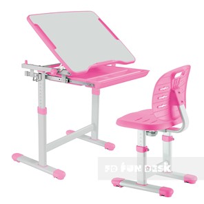 Растущая парта + стул Piccolino III Pink в Тамбове