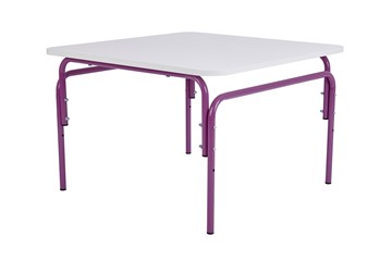 Растущий стол Фея Мой малыш, 0-1 гр., белый-фиолетовый в Тамбове