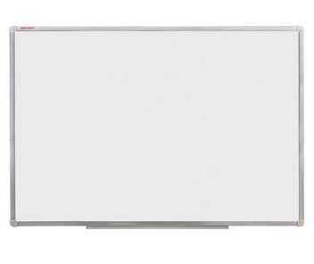 Магнитная доска для рисования BRAUBERG 90х120 см, алюминиевая рамка в Тамбове