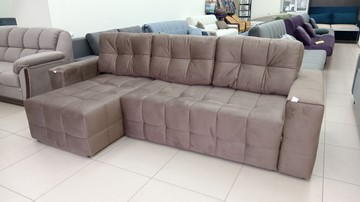 Угловой диван с оттоманкой Реал ДУ Graund 03 велюр в Тамбове