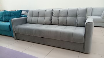 Прямой диван Татьяна 5 БД Граунд 05 серый в Тамбове