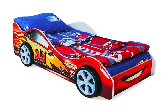 Кровать-машина в детскую Тачка красная в Тамбове - изображение
