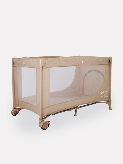 Детская кровать манеж Mowbaby Play (Бежевый) в Тамбове - изображение 5