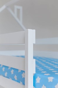 Детская двухъярусная кровать Домик, цвет белый в Тамбове - предосмотр 3
