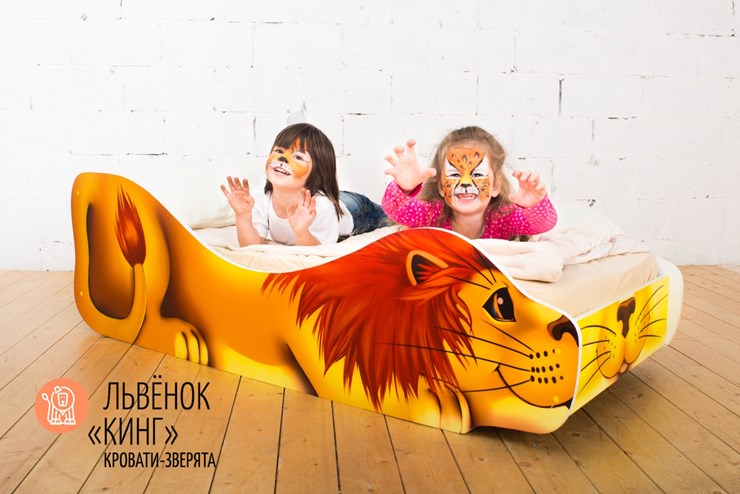 Кровать-зверенок Лев-Кинг в Тамбове - изображение 1