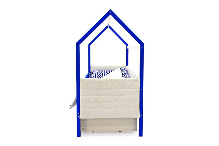 Детская кровать-домик «Svogen сине-белый» мягкая в Тамбове - изображение 5