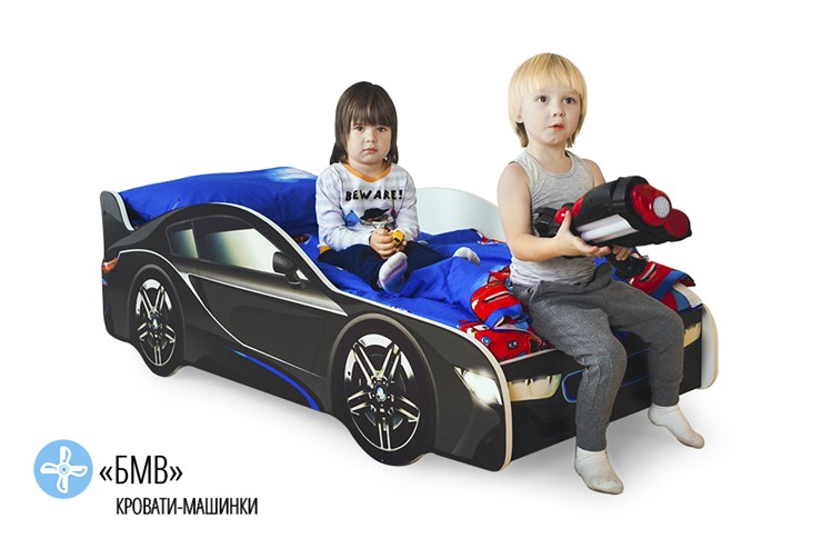 Детская кровать-машина BMW в Тамбове - изображение 1
