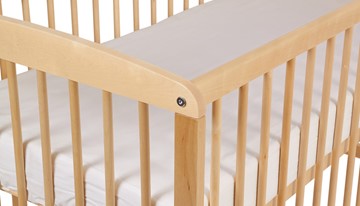 Кроватка для новорожденных POLINI Kids Simple 101 Натуральный в Тамбове - предосмотр 5