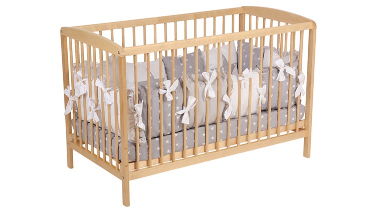 Кроватка для новорожденных POLINI Kids Simple 101 Натуральный в Тамбове - изображение 6
