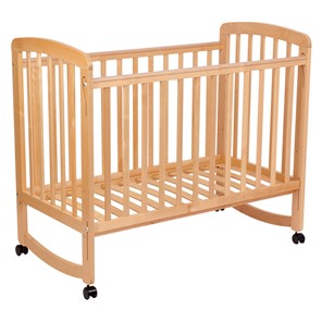 Кроватка для новорожденных POLINI Kids Simple 304 Натуральный в Тамбове