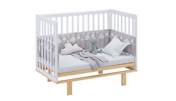 Детская кровать серия 3400 POLINI Kids Simple 340 Белый / Натуральный в Тамбове - предосмотр 8