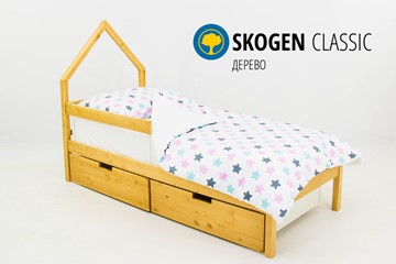 Кровать-домик в детскую мини Skogen дерево в Тамбове - предосмотр