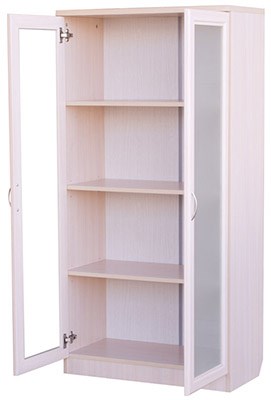 Шкаф двухдверный 214, цвет Дуб Сонома в Тамбове - изображение 1