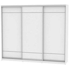Шкаф 3-х створчатый Белла  (B-230х270х60-1) (792) (Двери  D7+D7+D7), без зеркала, Белый в Тамбове