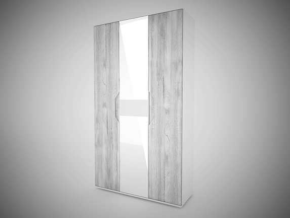 Шкаф 3-створчатый Сорренто 3 с зеркалами в Тамбове - изображение