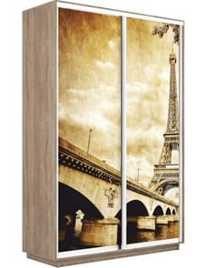 Шкаф 2-створчатый Экспресс 1200x450x2200, Париж/дуб сонома в Тамбове