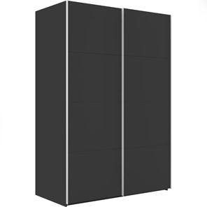 Шкаф 2-дверный Эста (ДСП/ДСП) 1600x660x2200, серый диамант в Тамбове