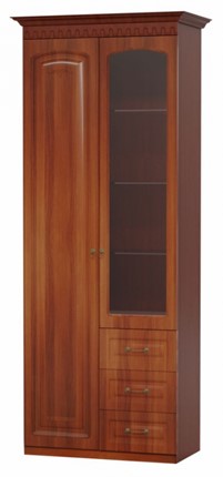 Шкаф 2-створчатый Гармония-4, МЦН комбинированный в Тамбове - изображение